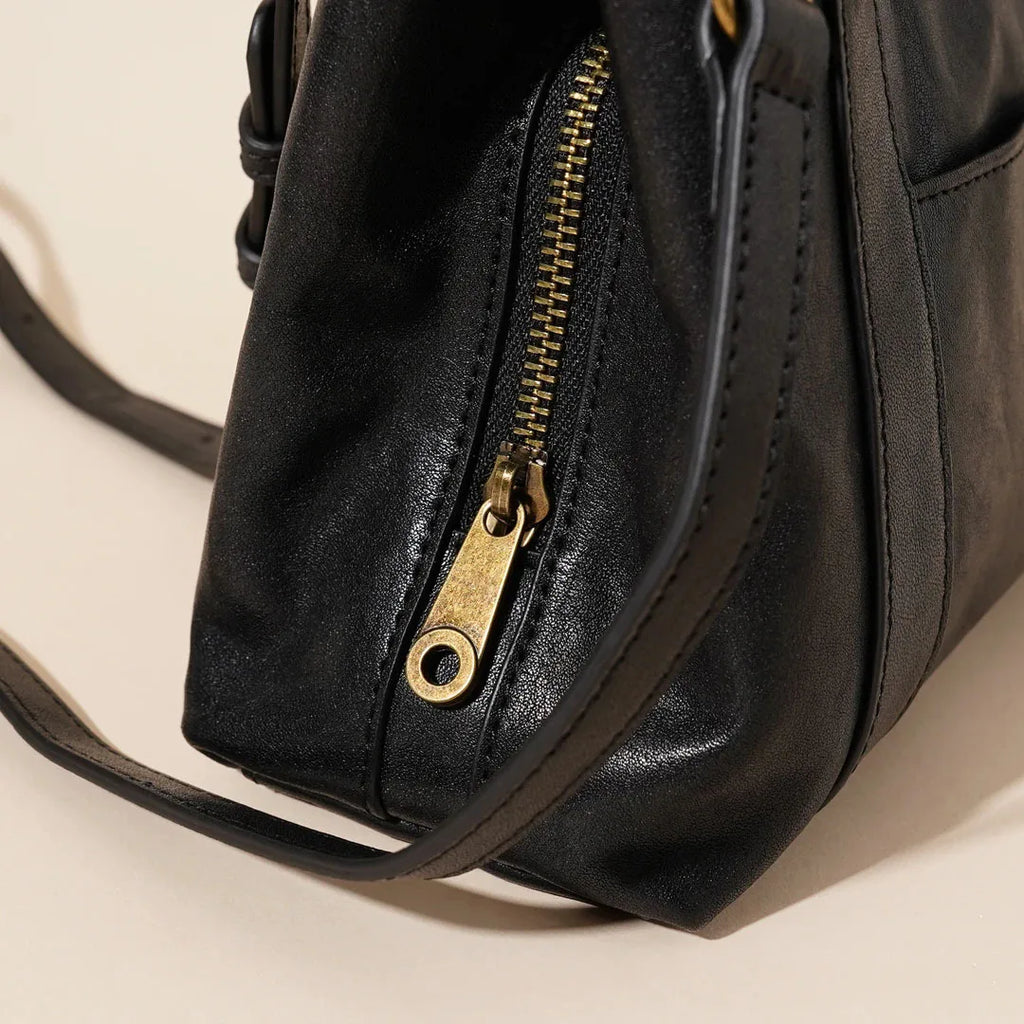 2025 New large-capacity genuine leather handbag cowhide women's versatile crossbody bag casual and fashionable shoulder bag