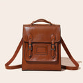 Backpack fashion new leather women's bag fashion oil wax cowhide women's backpack backpack backpack