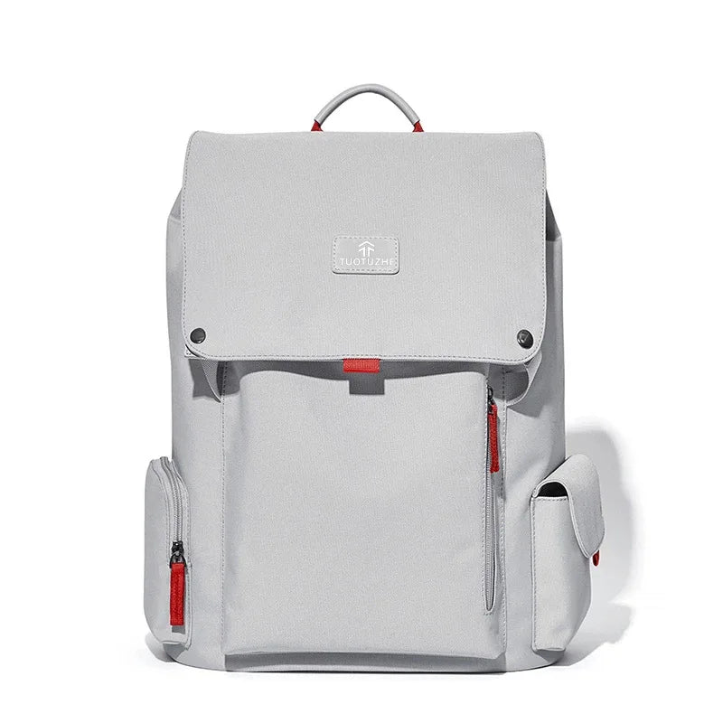 Canvas Men's Computer Backpack high Quality schoolbag large-capacity travel Commuting backpack for college student