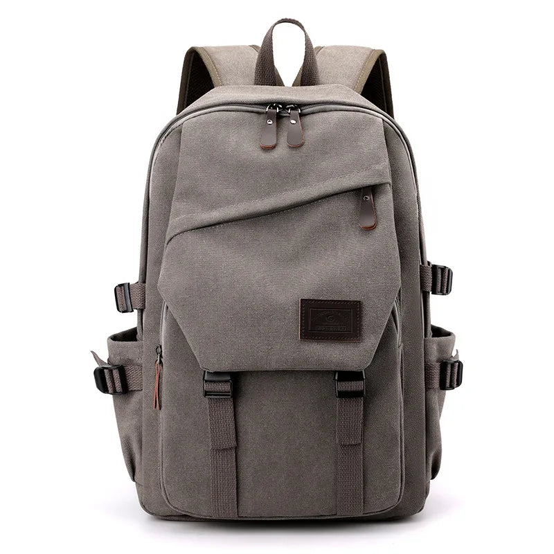 New men's high quality backpack men large-capacity outdoor travel backpack retro style canvas daily casual backpack schoolbag