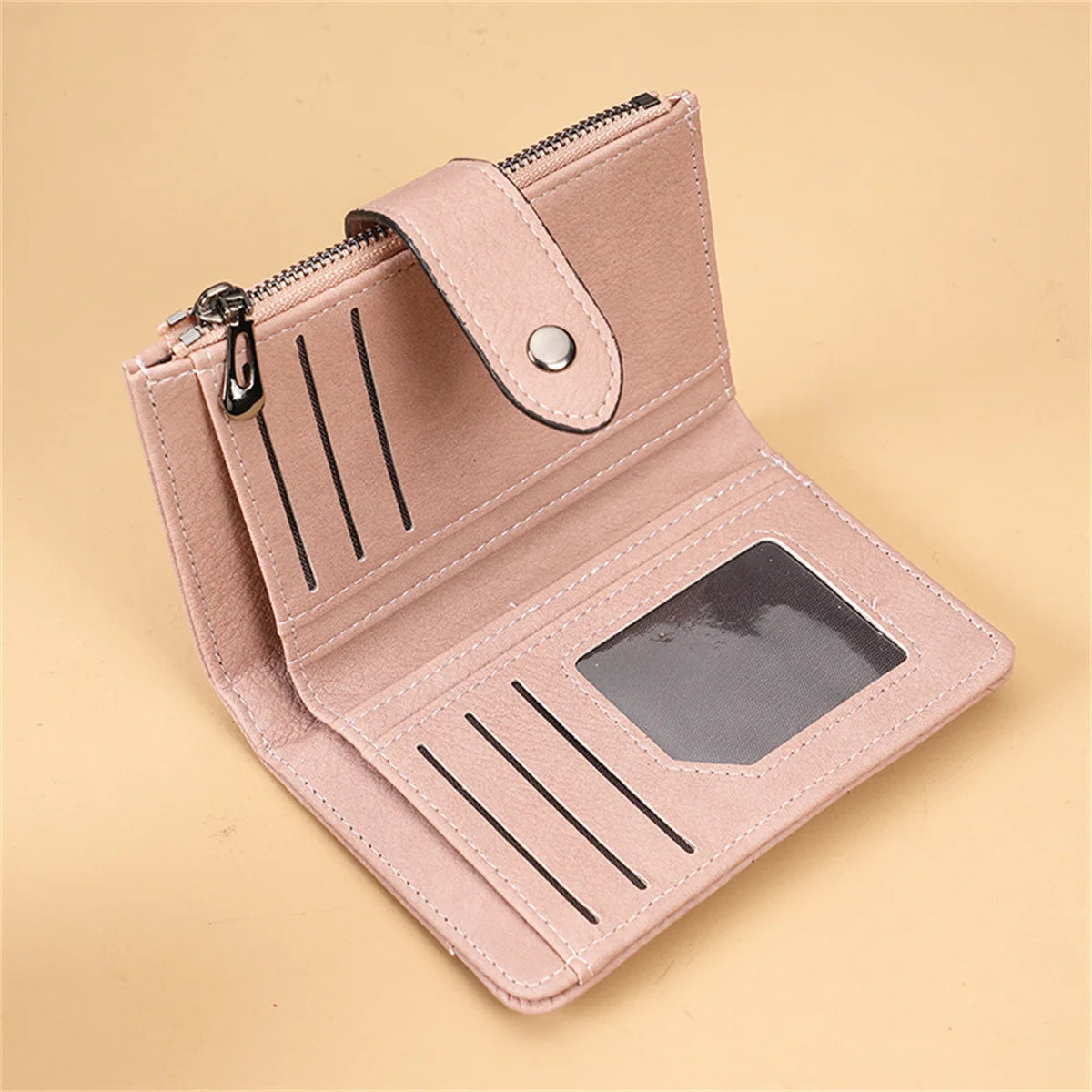Women Men Purse Small Wallet Change Purses Zipper Coin Money Bags Children Mini Wallets PU Leather Card Holder Pouch