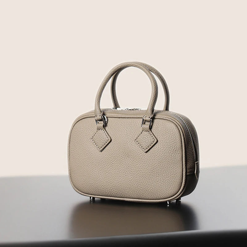 bags for woman luxury designer bags Women's vintage single shoulder crossbody bag Bowling pillow rectangular handbag ladies