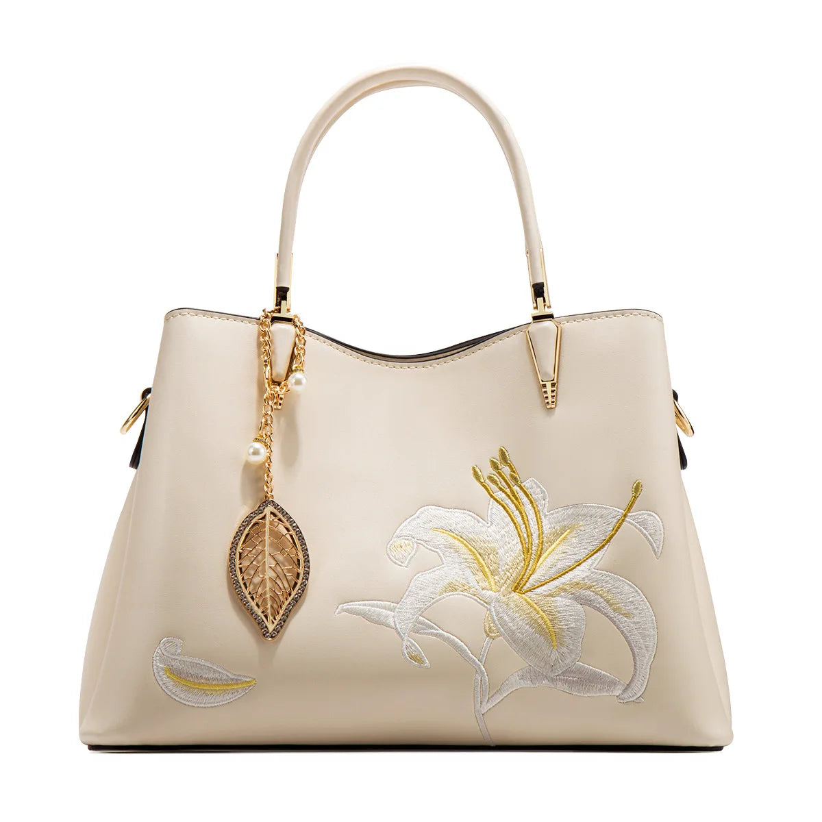 2025 New Embroidered Chinese style Large Capacity Handheld Women's Bag High Quality Ladies' Shoulder crossbody bag Elegant Tote