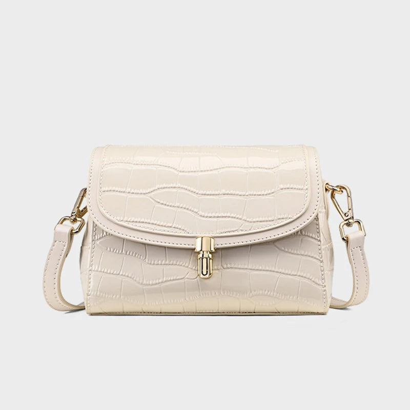 Crossbody bag for women 2025 new summer single shoulder small bags high-end niche light luxury leather Minimalist women's bag