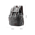 Unisex Retro travel Backpack for mountain climbing High quality canvas college student large-capacity computer backpack for men