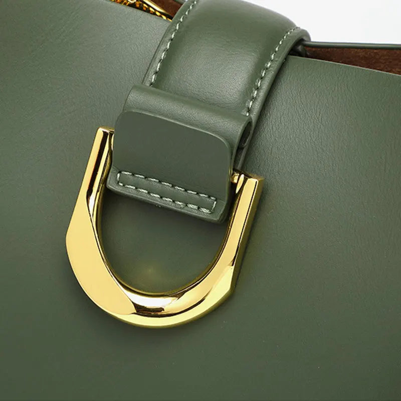 Bucket bag fashion new versatile large capacity commuting hand-held shoulder crossbody bag for women