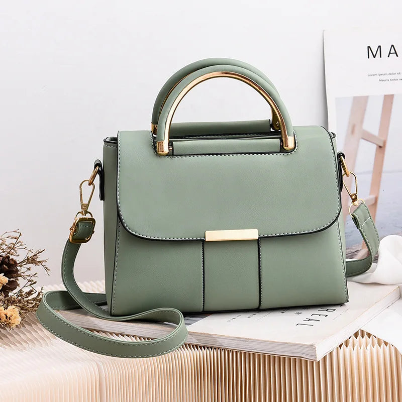New Korean Style small women's handbag daily Commuting crossbody bag Female PU single-shoulder bag luxury design hand-carry bag