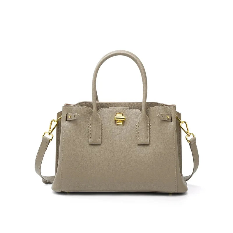 Genuine Leather Women's Crossbody Bag High Quality Cowhide for Versatile Handbag large-capacity shoulder bag for women Commuting