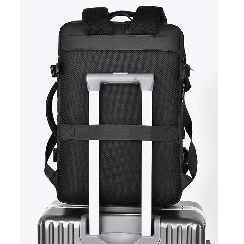 UNISEX high-end multifunctional expandable backpacks outdoor business Luggage bags backpack large capacity Waterproof rucksack