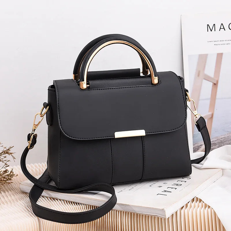 New Korean Style small women's handbag daily Commuting crossbody bag Female PU single-shoulder bag luxury design hand-carry bag
