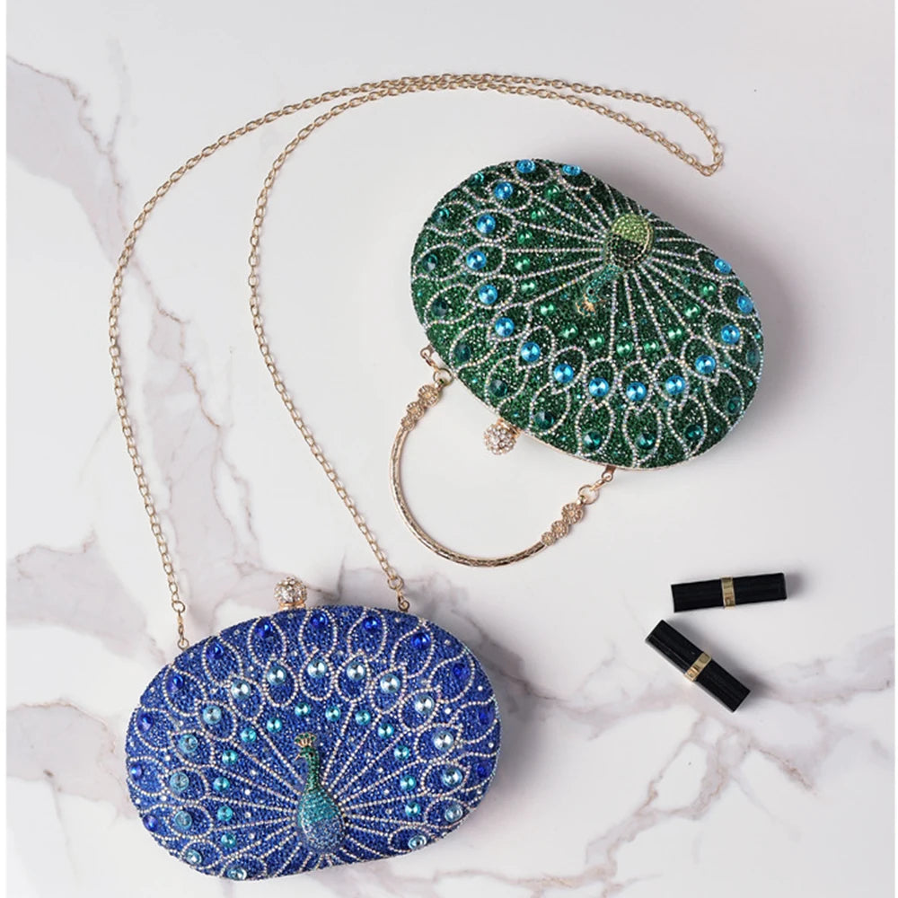 New Diamond Banquet Bag European Retro Style Party handbag Black High end Dress Bags Women Luxury Clutch Shoulder bag