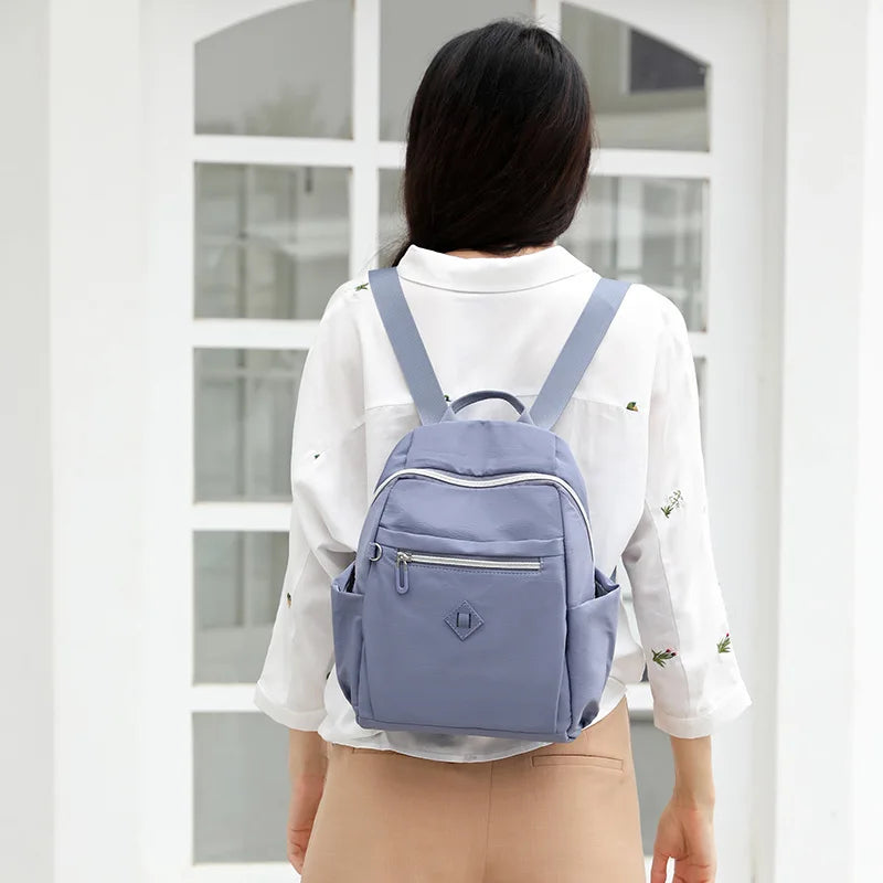 Large capacity backpack for women, fashionable and trendy Korean version backpack, waterproof travel bag, backpack